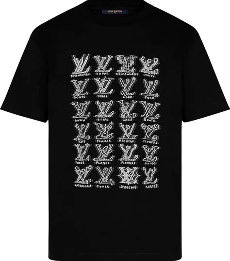 lv cartoon|louis vuitton t shirts.